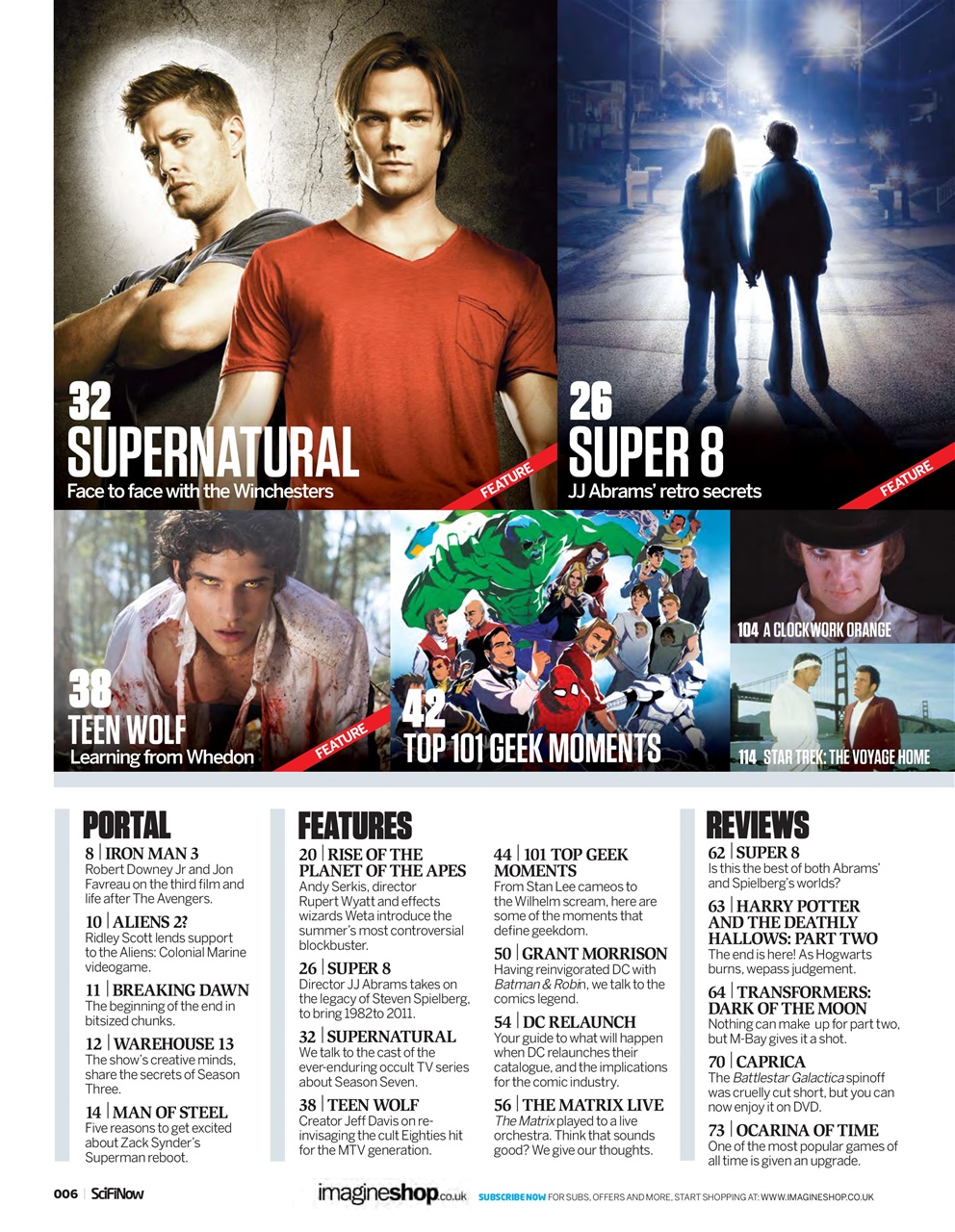 SciFiNow Preview Pages