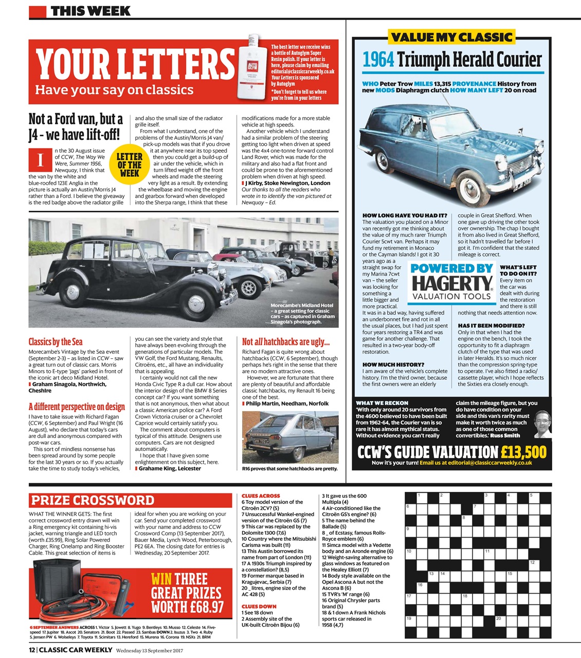 Classic Car Weekly Preview Pages