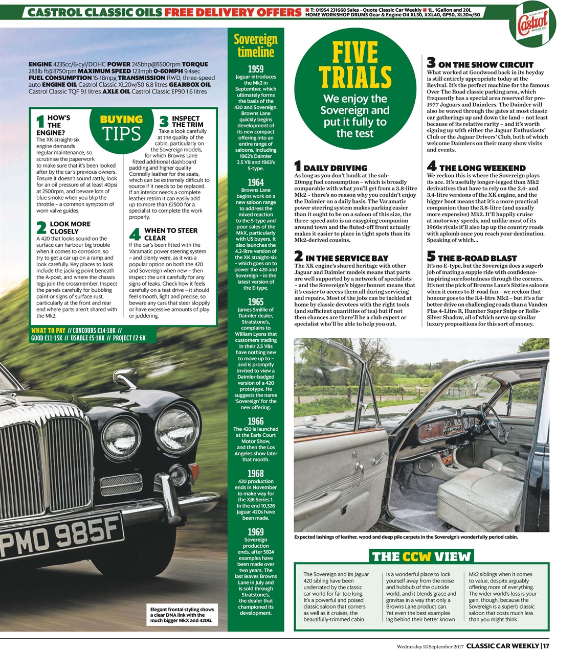 Classic Car Weekly Preview Pages