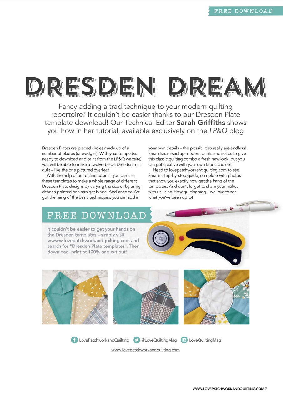 Love Patchwork & Quilting Preview Pages