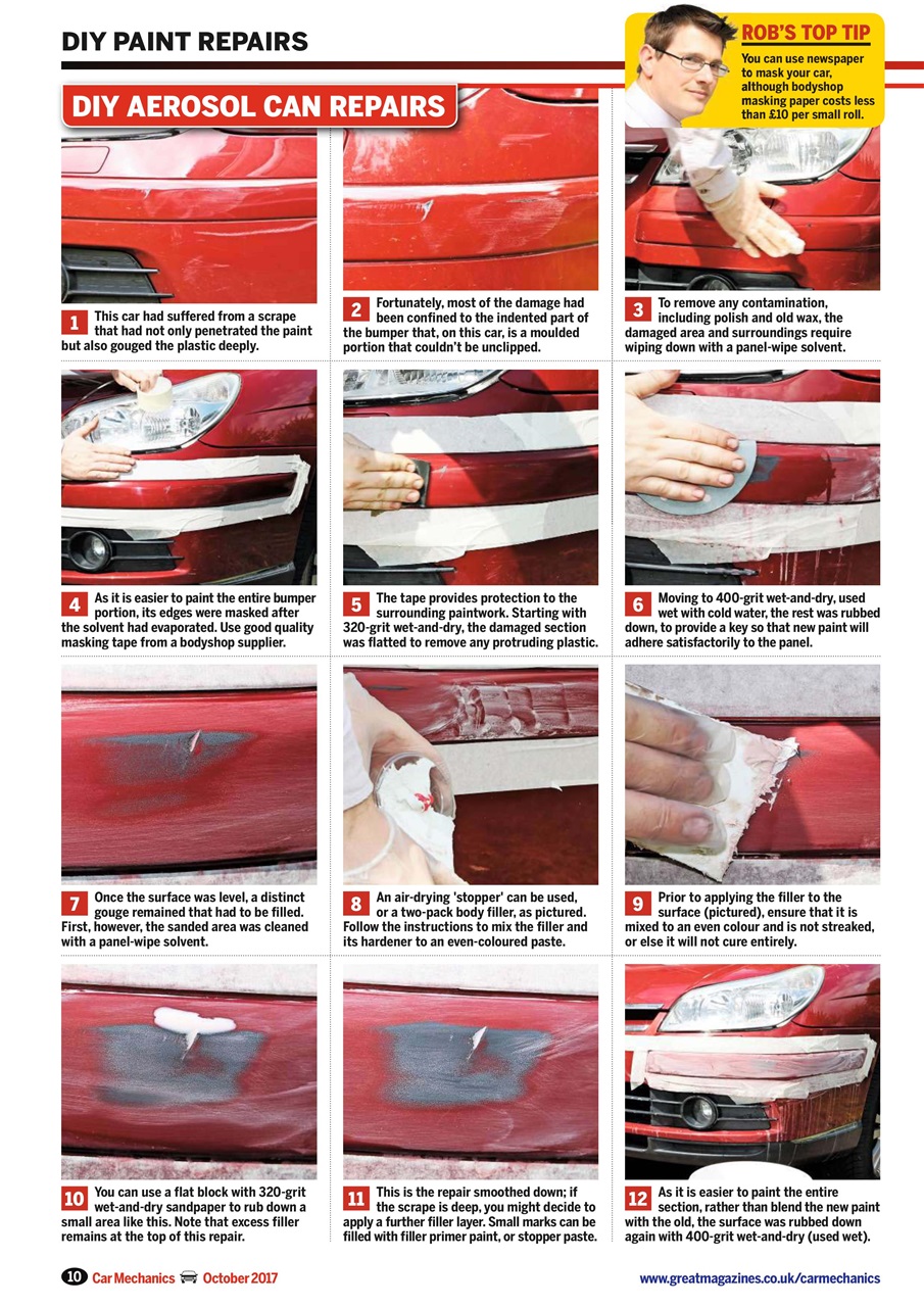 Car Mechanics Preview Pages