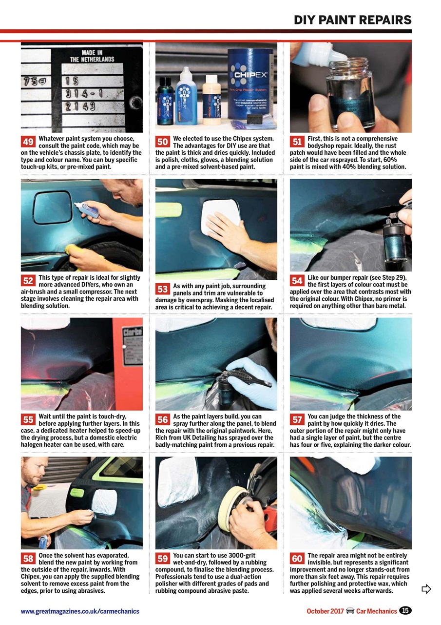 Car Mechanics Preview Pages