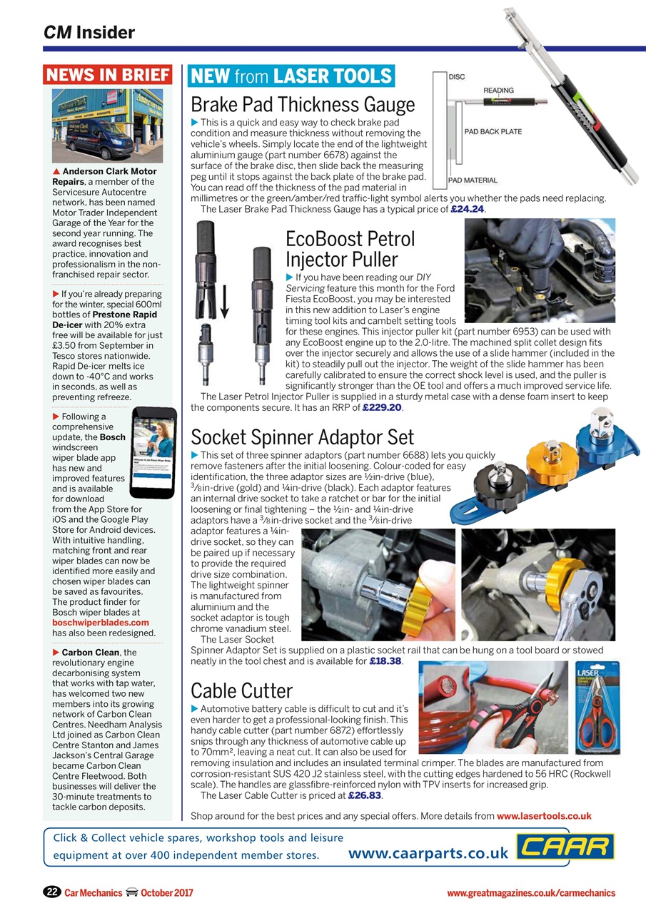 Car Mechanics Preview Pages