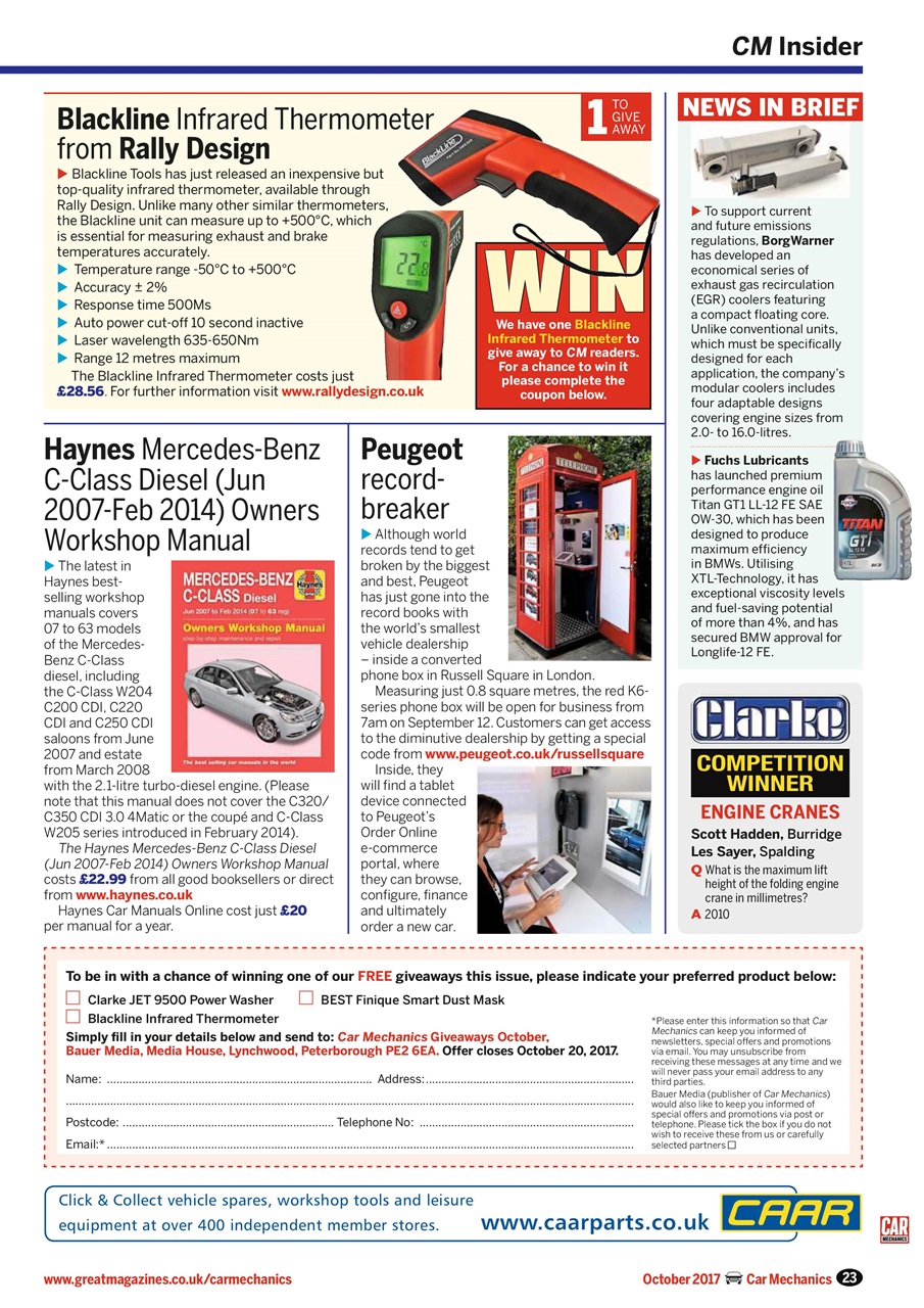 Car Mechanics Preview Pages