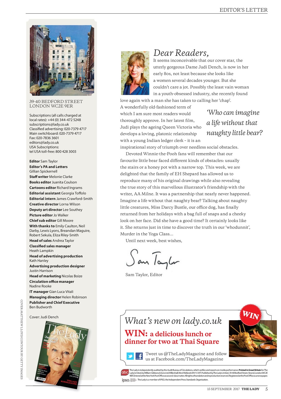 The Lady Preview Pages