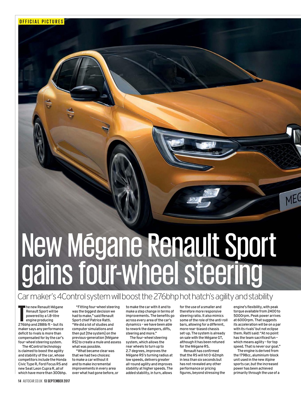 Autocar Preview Pages