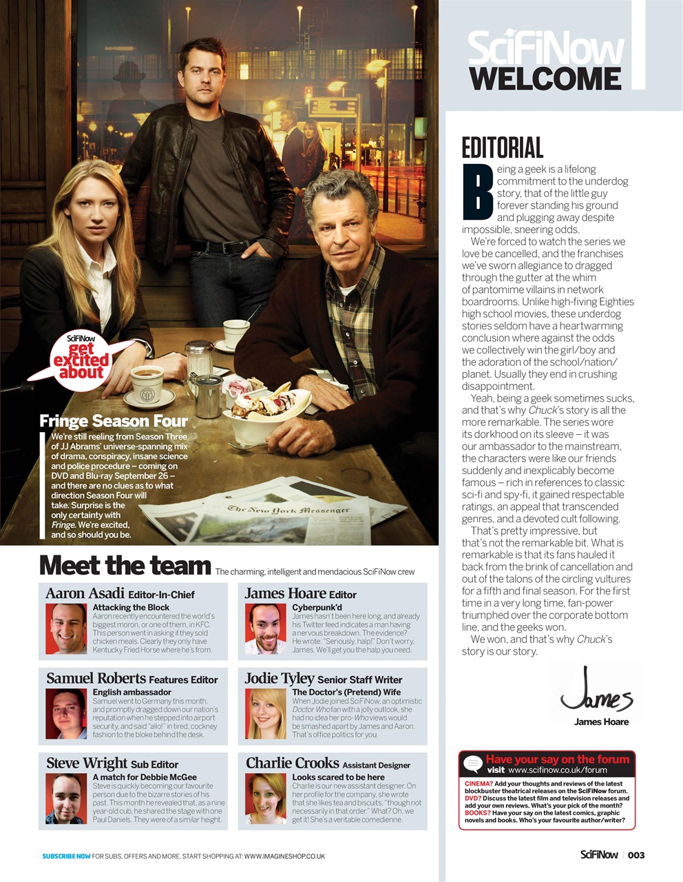 SciFiNow Preview Pages