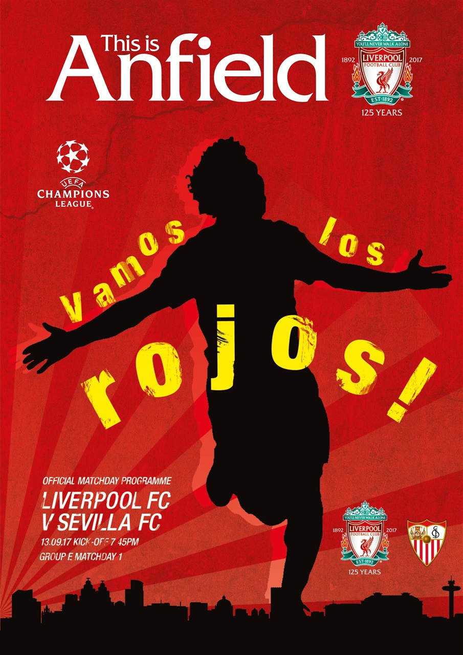 Liverpool FC Programmes Preview Pages