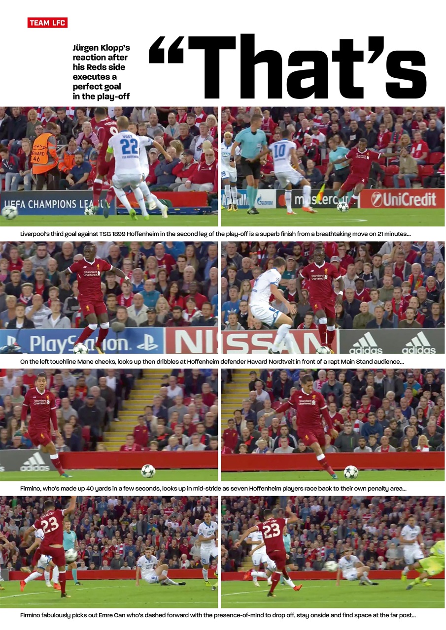 Liverpool FC Programmes Preview Pages