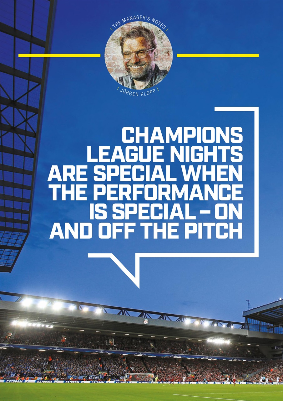 Liverpool FC Programmes Preview Pages