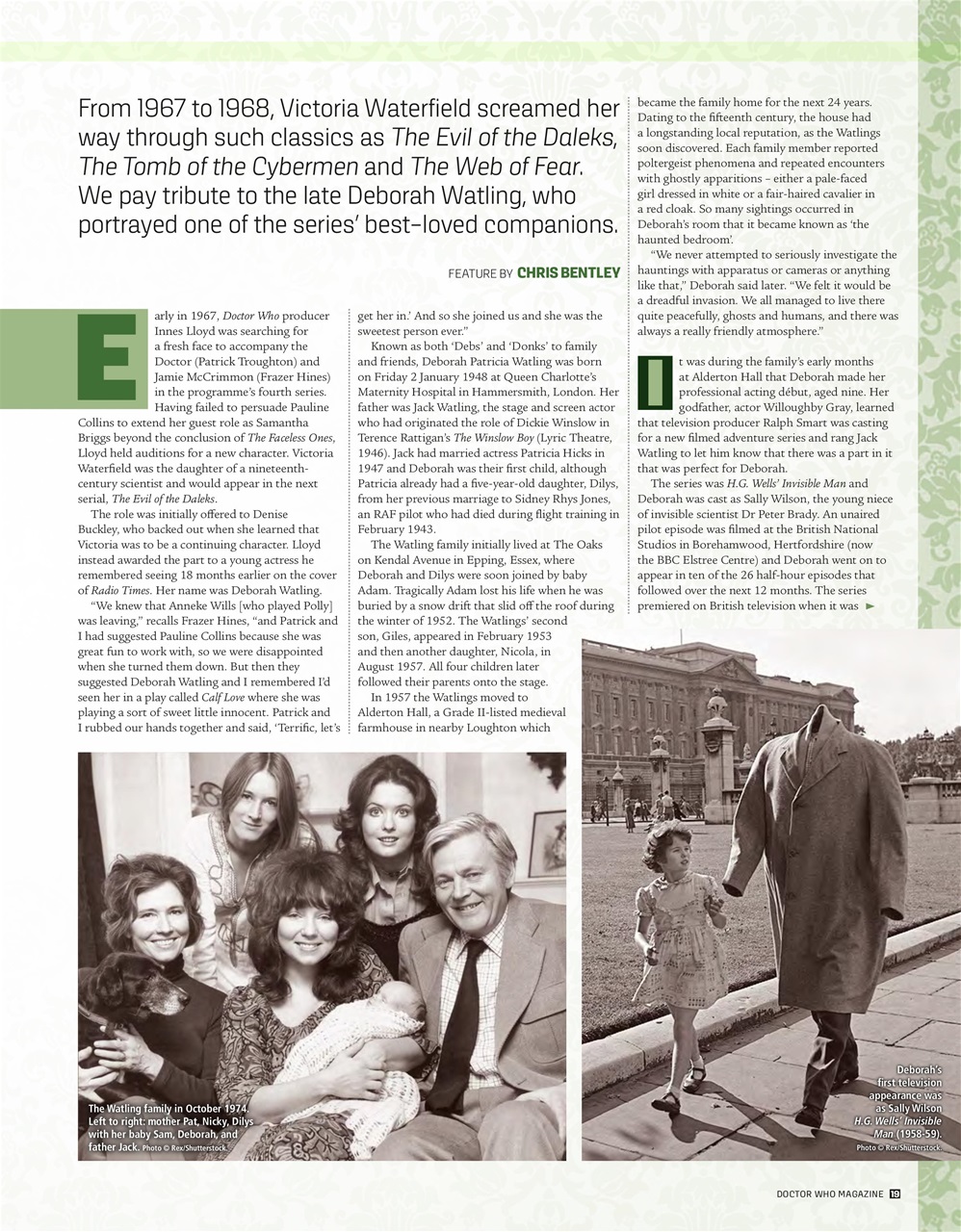 Doctor Who Magazine Preview Pages