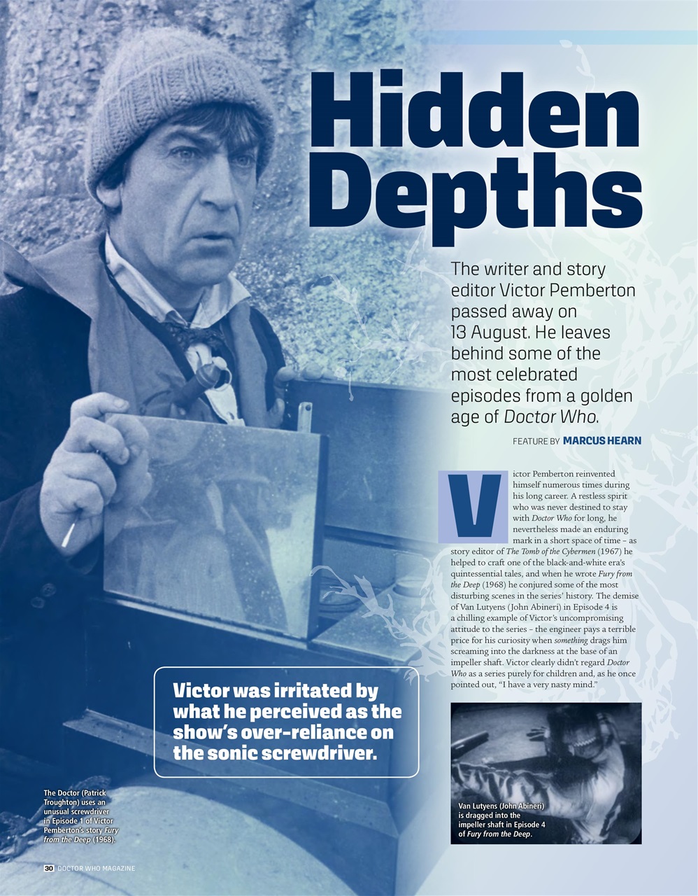 Doctor Who Magazine Preview Pages