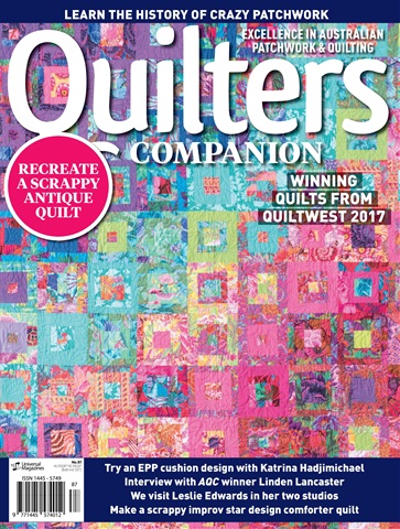 Quilters Companion issue Issue#87 2017