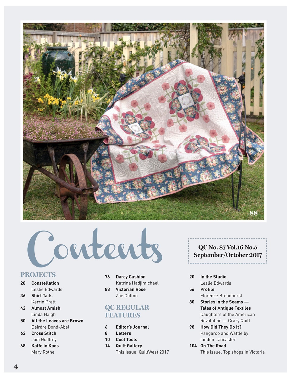 Quilters Companion Preview Pages