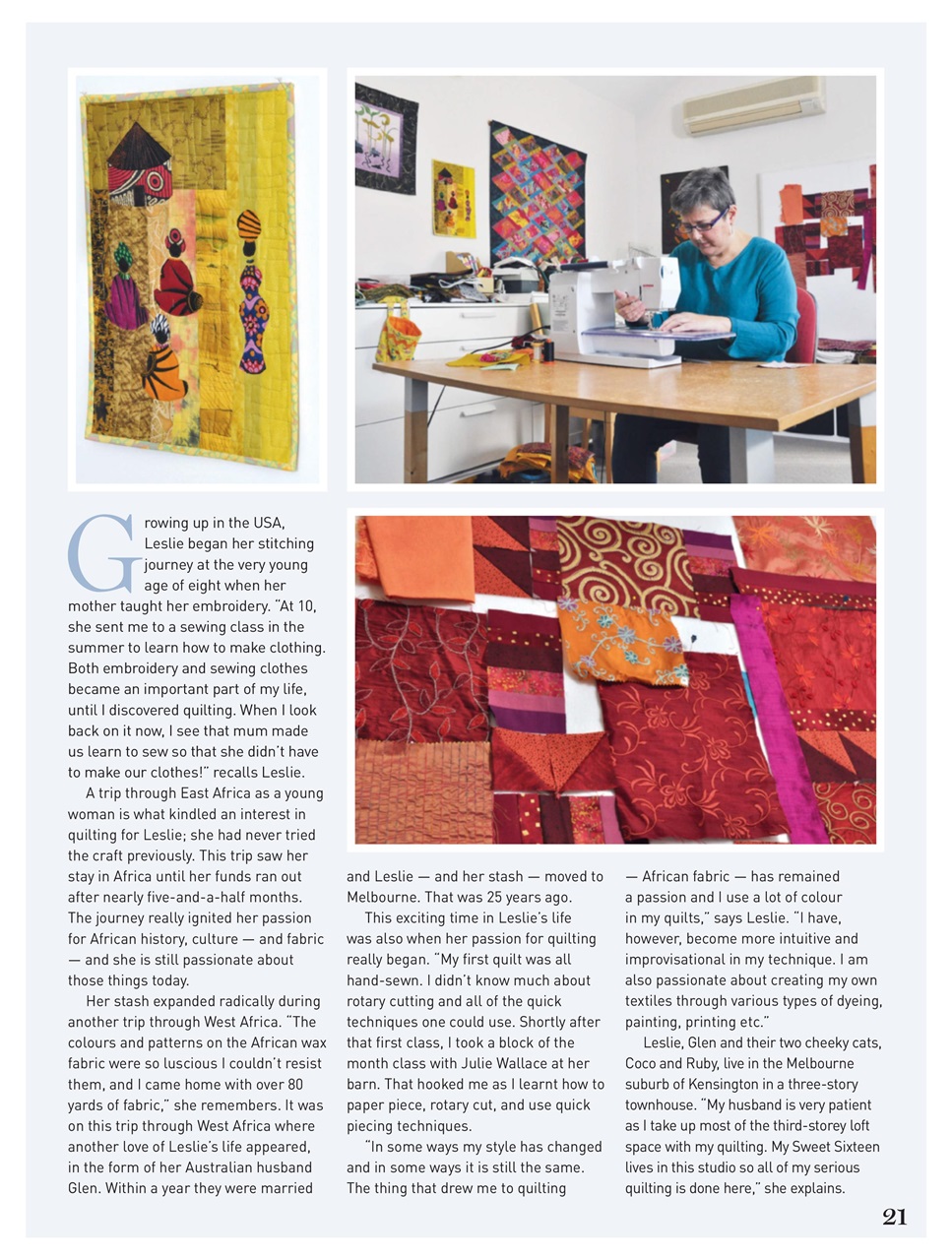 Quilters Companion Preview Pages