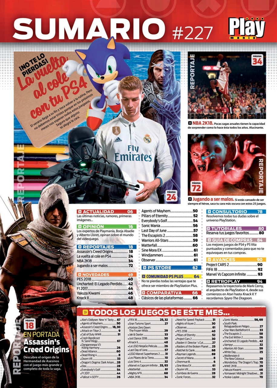 Playmania Preview Pages