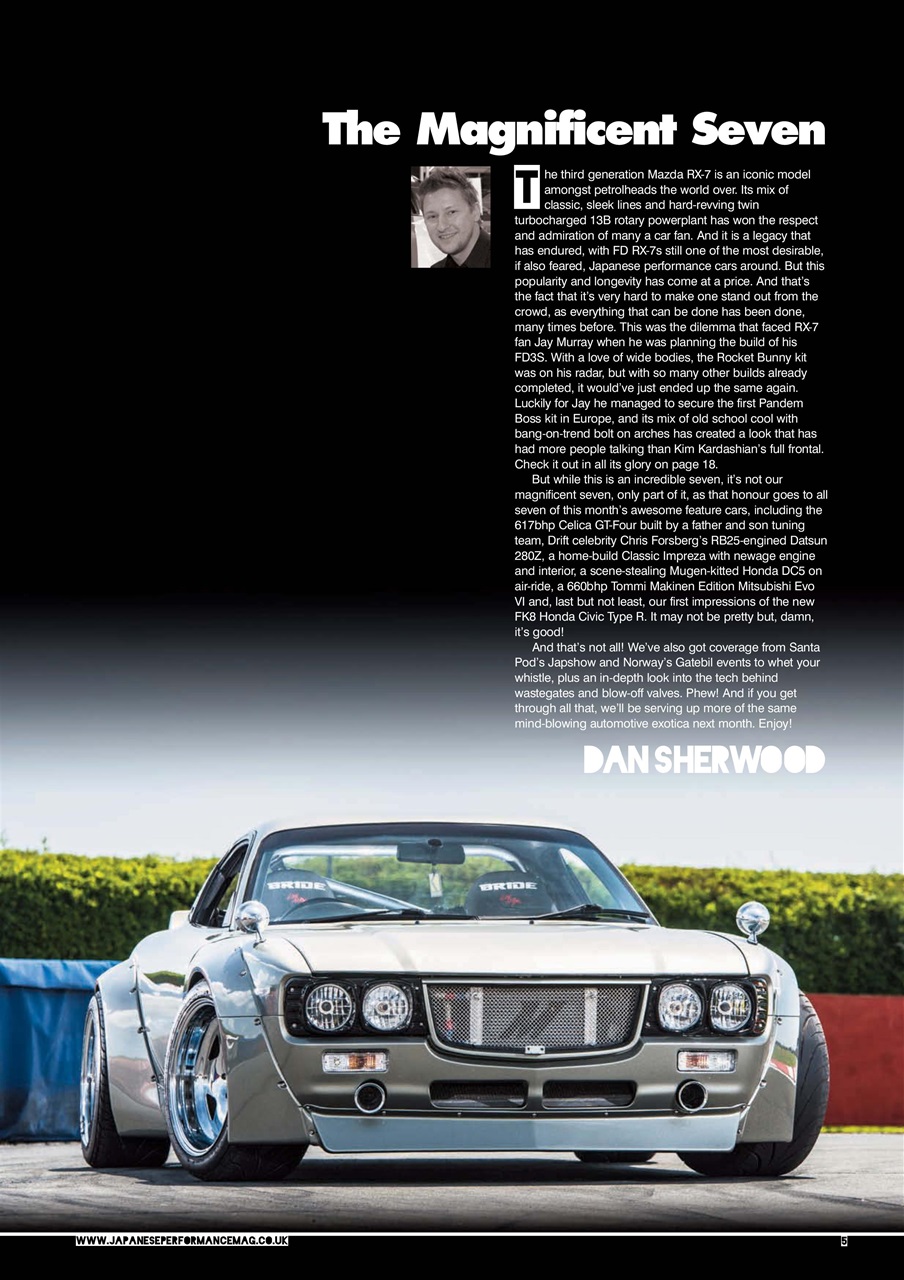 Japanese Performance Preview Pages