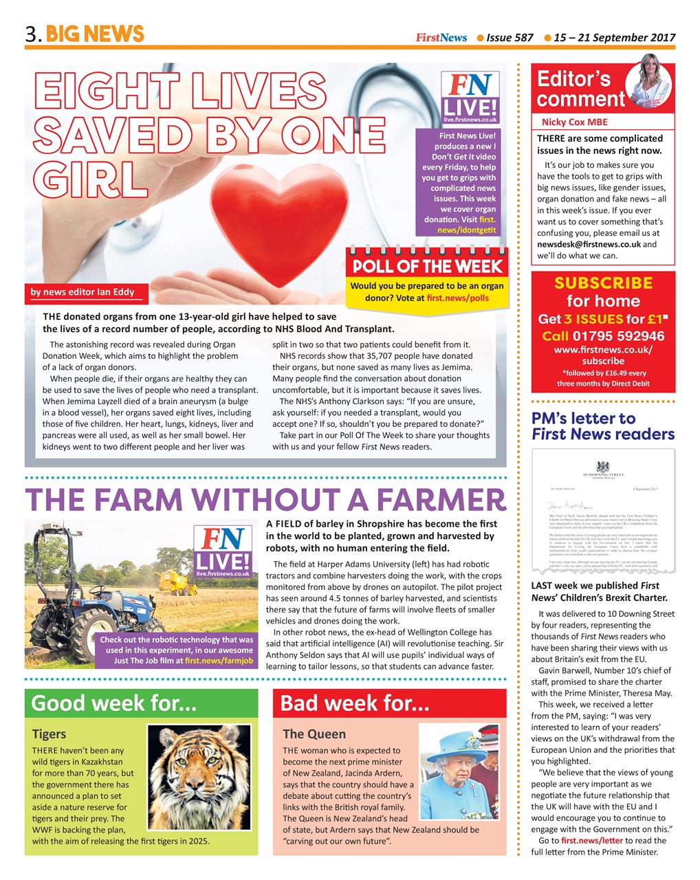 First News Preview Pages