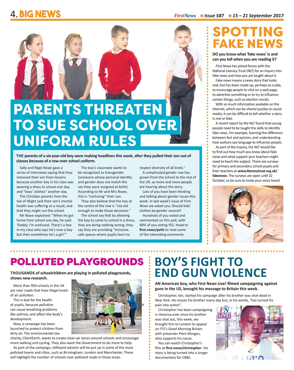 First News Preview Pages