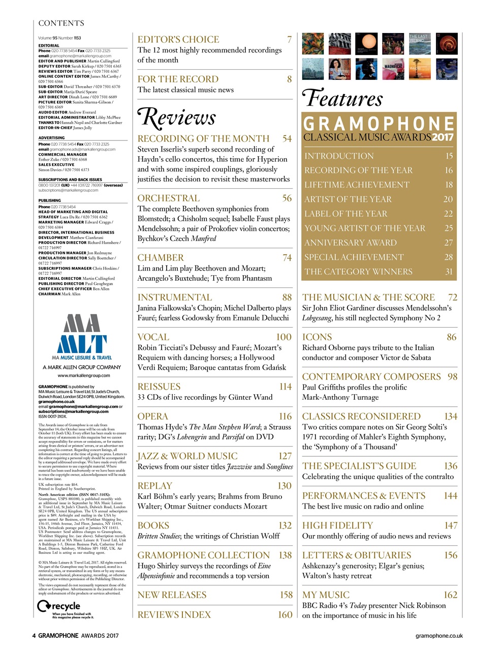 Gramophone Preview Pages