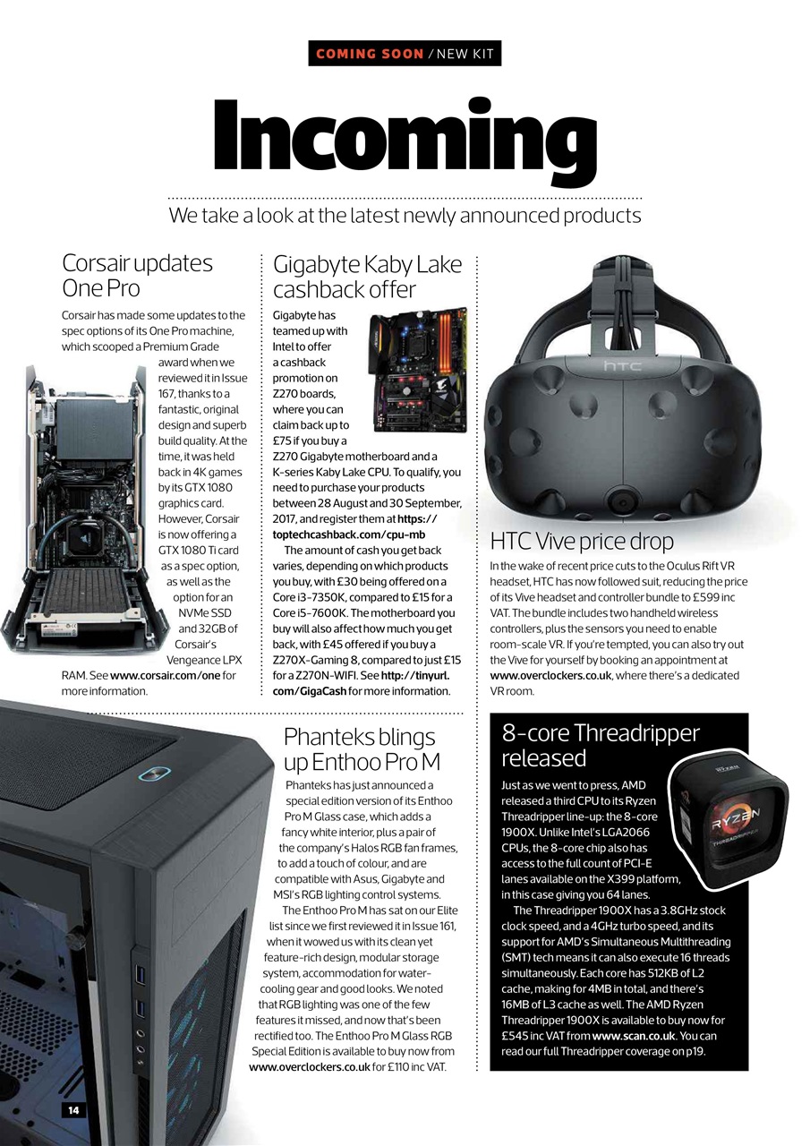 Custom PC UK Preview Pages