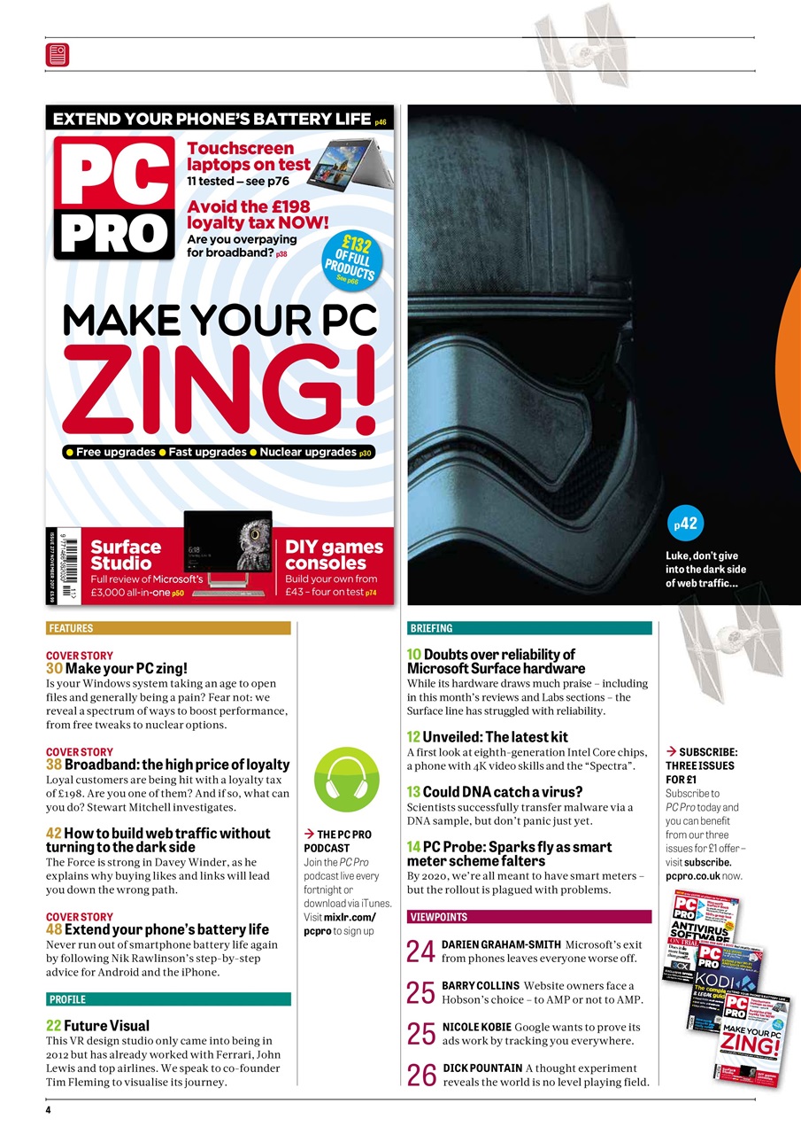 PC Pro Preview Pages