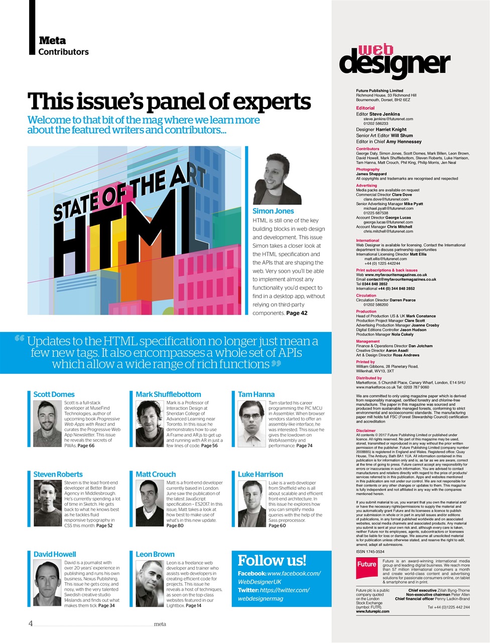 Web Designer Preview Pages