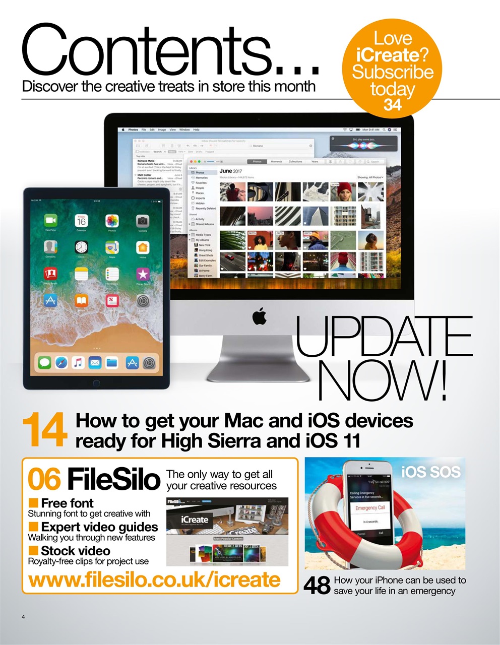 iCreate Preview Pages