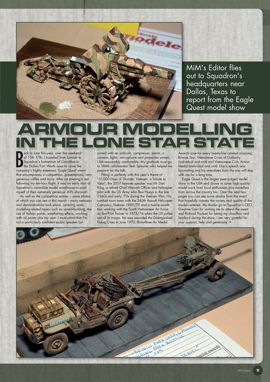 MIM: AFV Edition Preview Pages