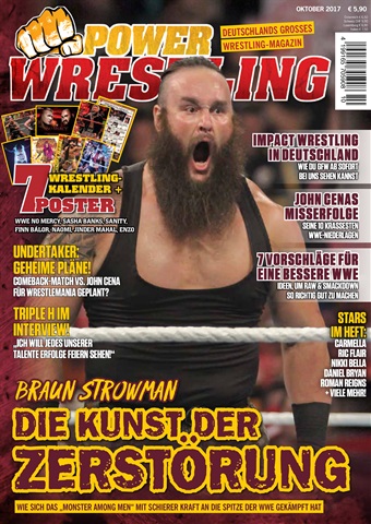 Power-Wrestling issue Oktober 2017