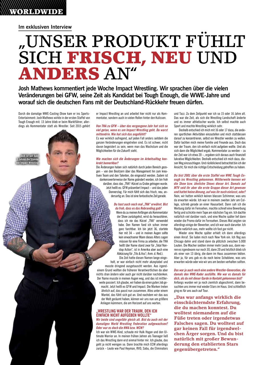 Power-Wrestling Preview Pages