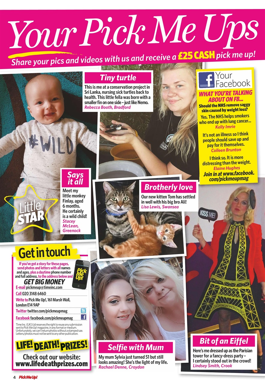 Pick Me Up Preview Pages