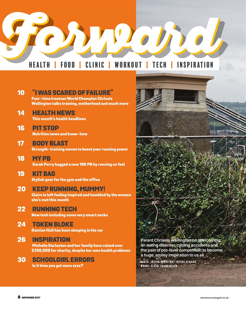 Women’s Running Preview Pages