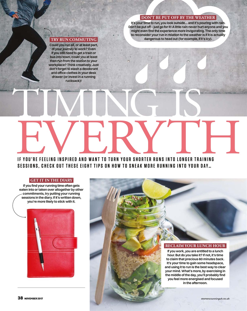 Women’s Running Preview Pages