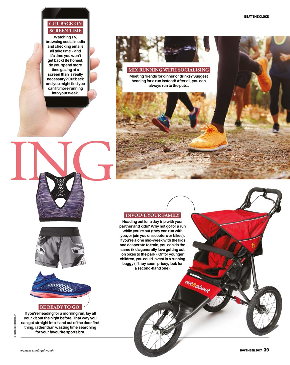 Women’s Running Preview Pages