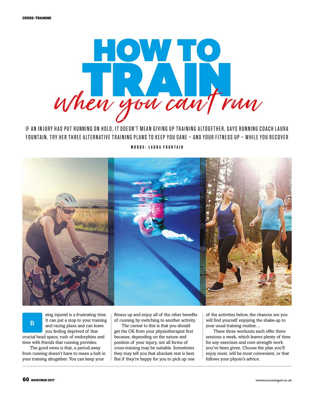 Women’s Running Preview Pages