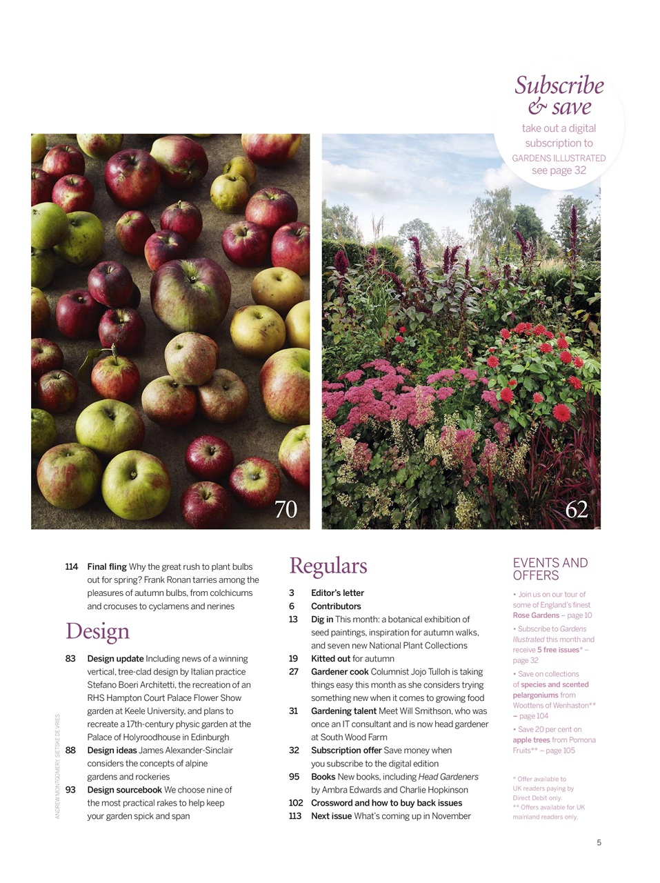Gardens Illustrated Preview Pages