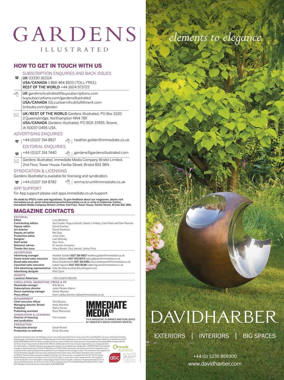 Gardens Illustrated Preview Pages