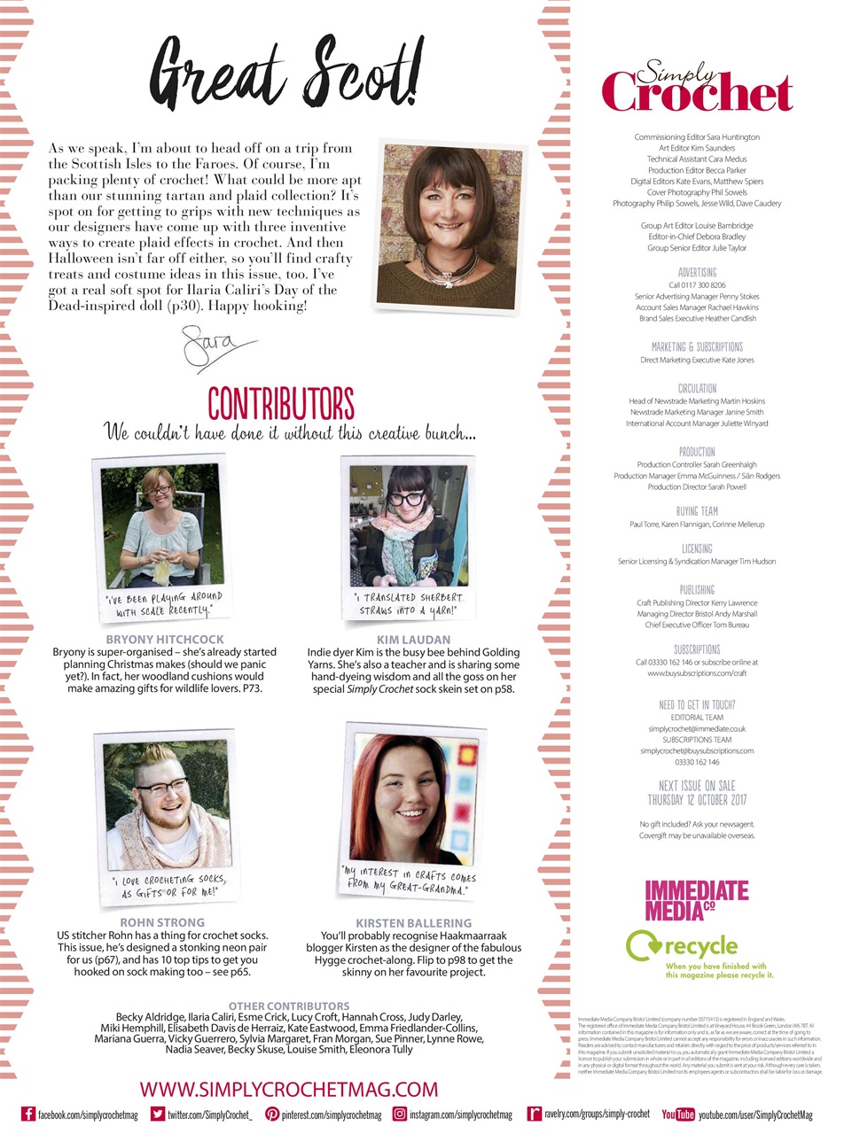 Simply Crochet Preview Pages