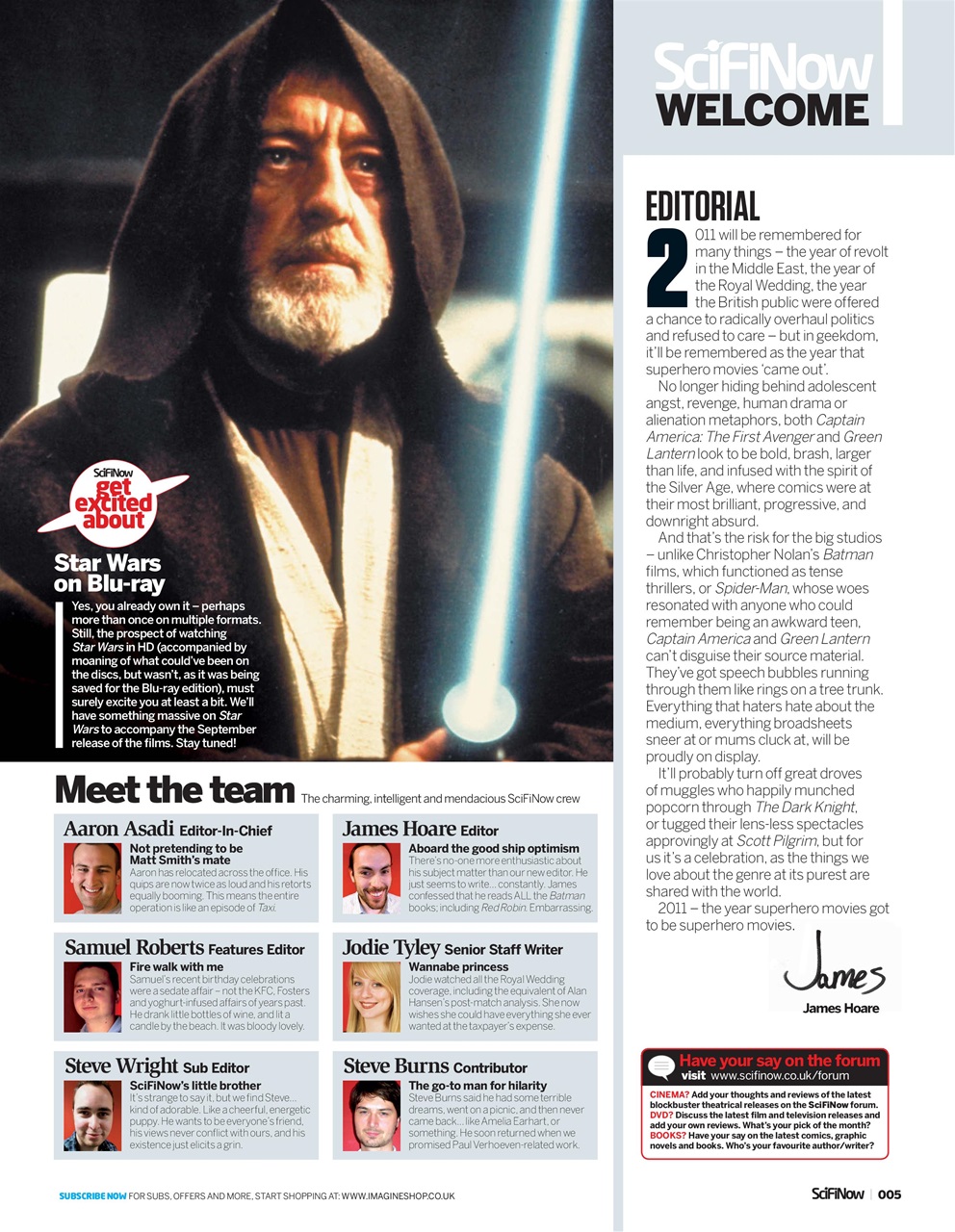 SciFiNow Preview Pages