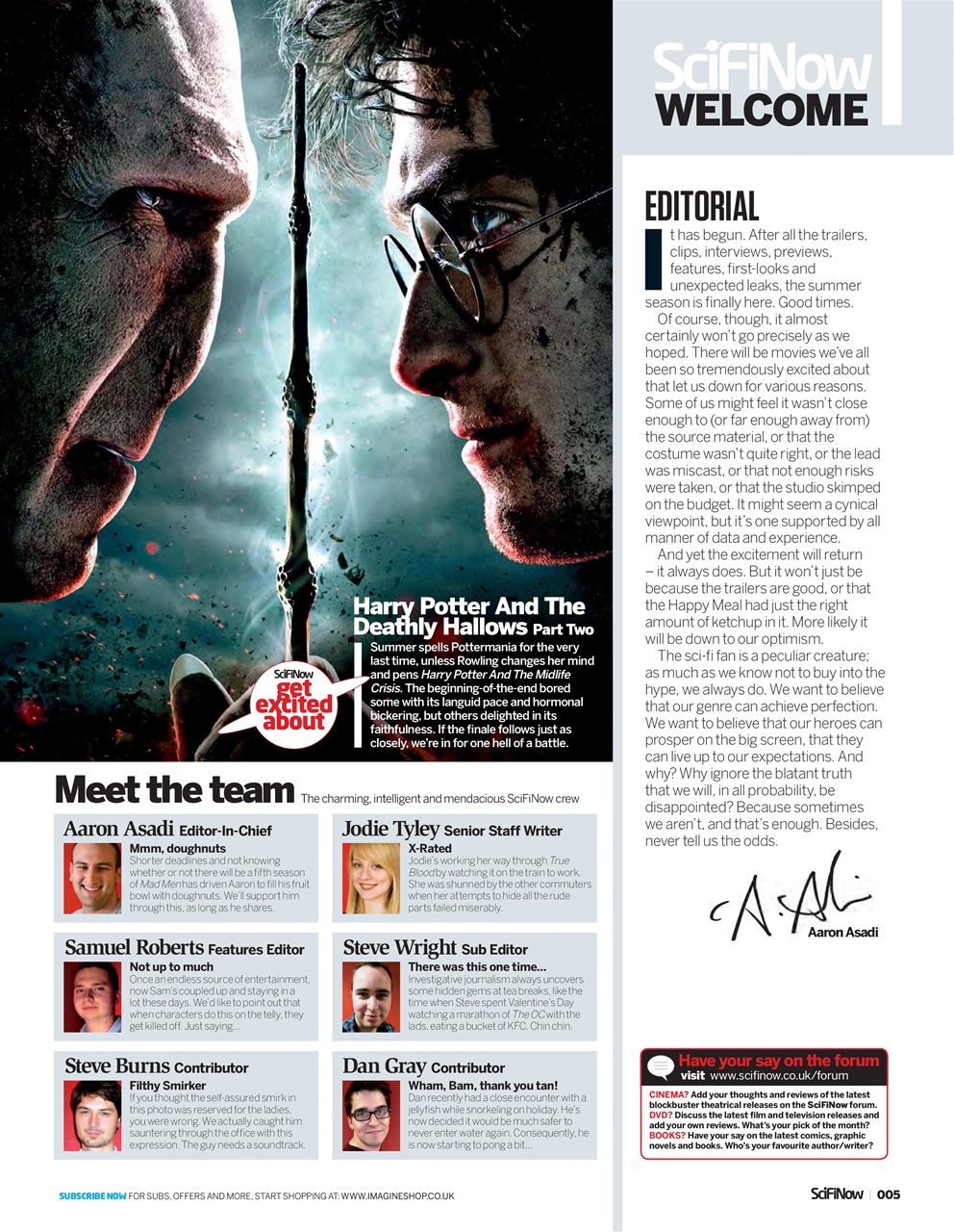 SciFiNow Preview Pages