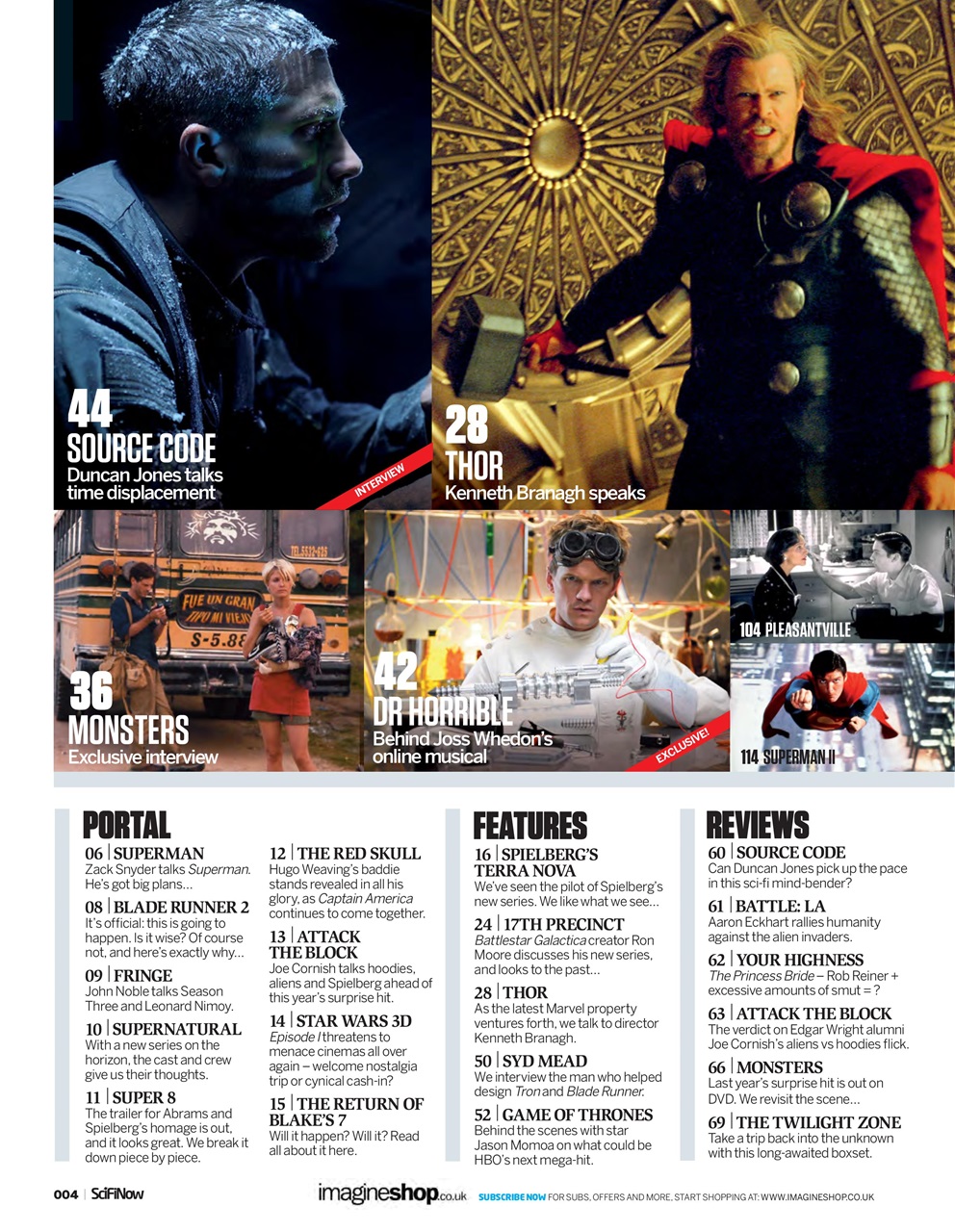 SciFiNow Preview Pages