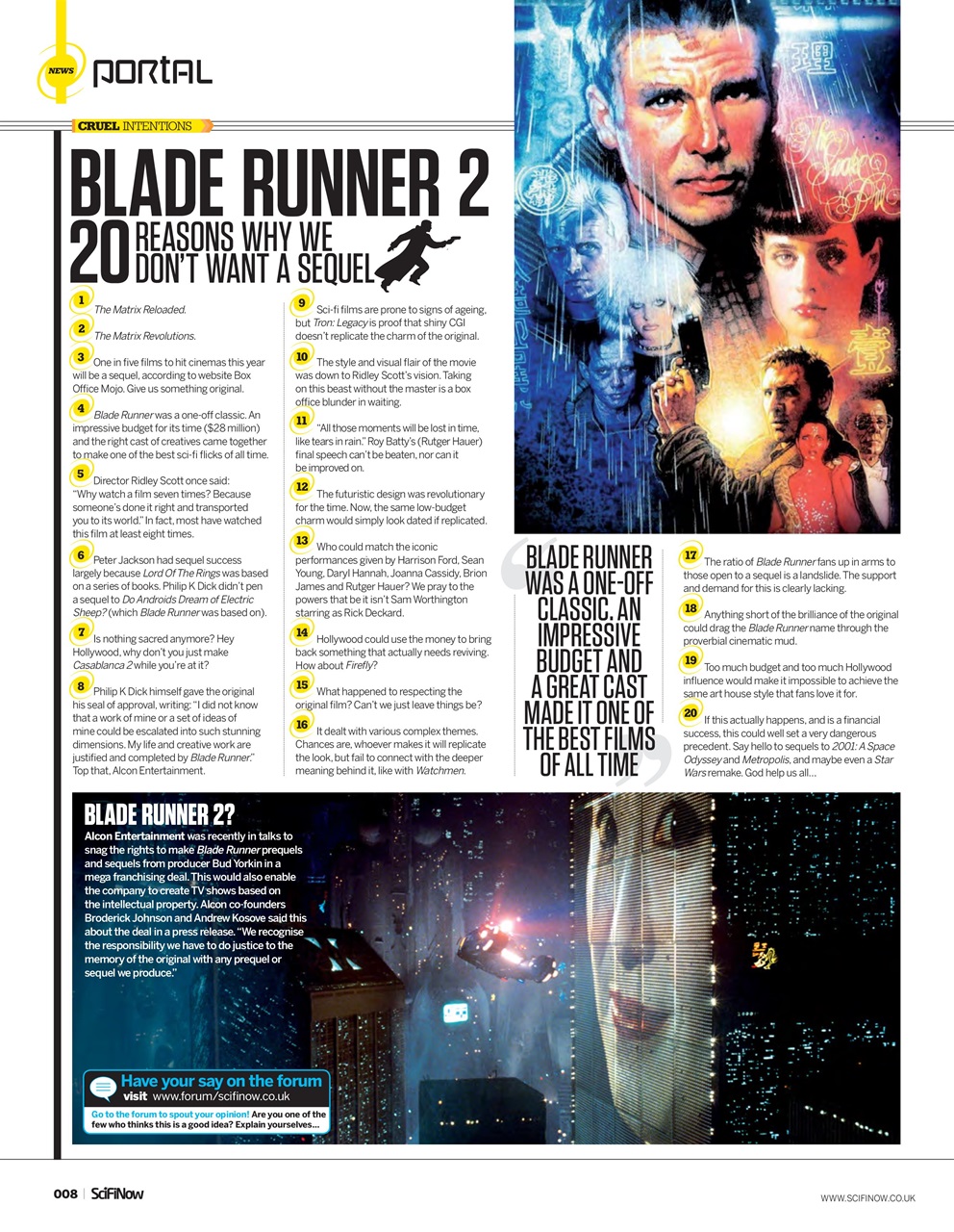 SciFiNow Preview Pages