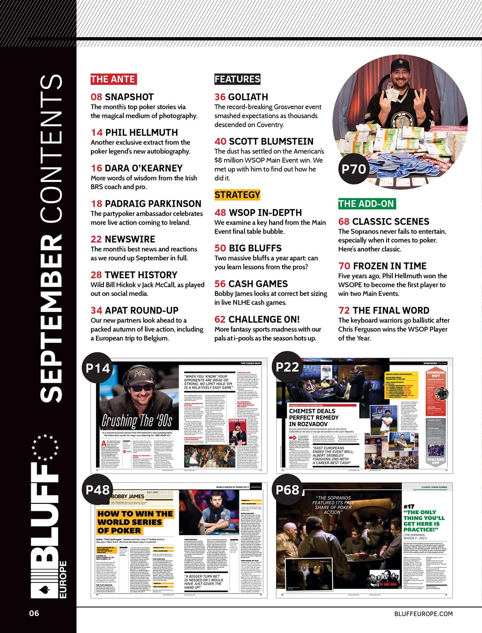 Bluff Europe Preview Pages
