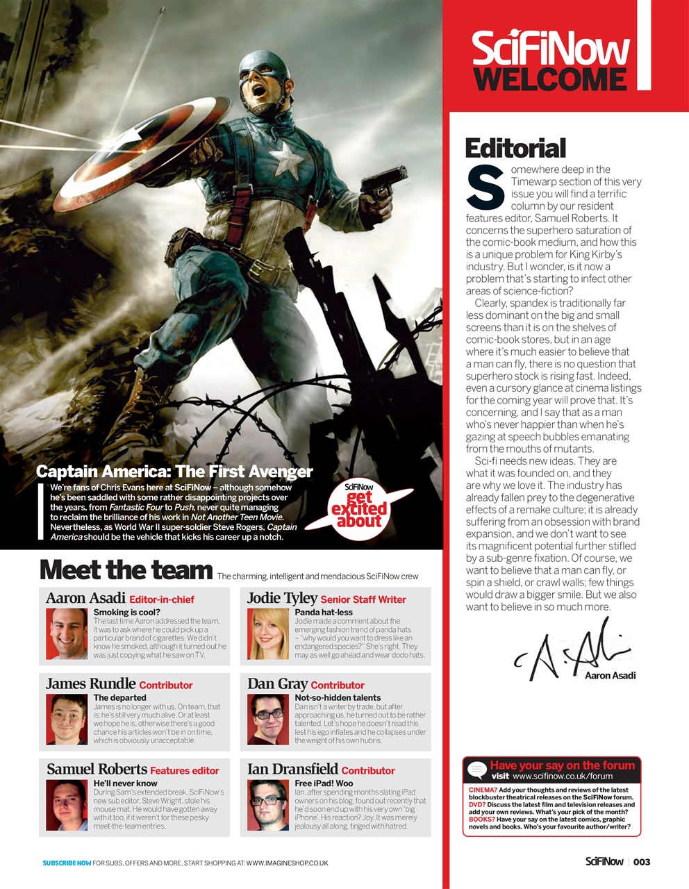 SciFiNow Preview Pages