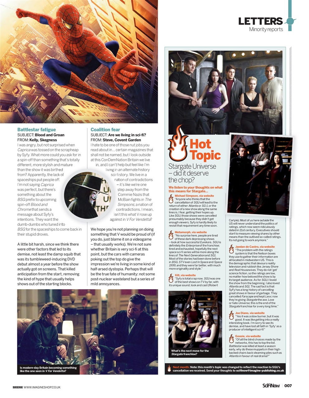 SciFiNow Preview Pages