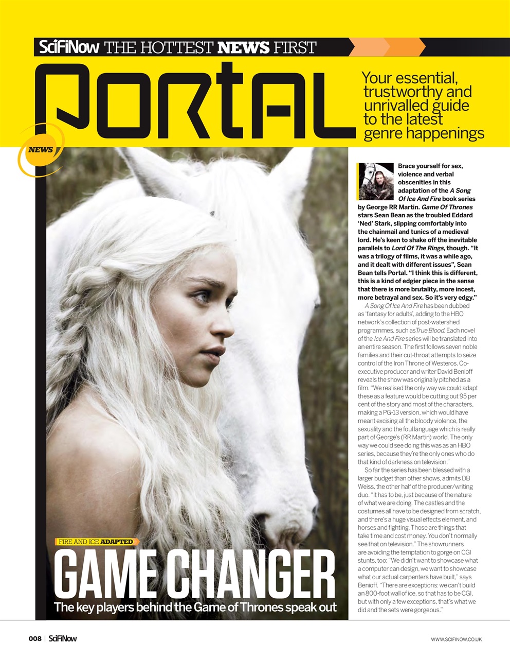 SciFiNow Preview Pages