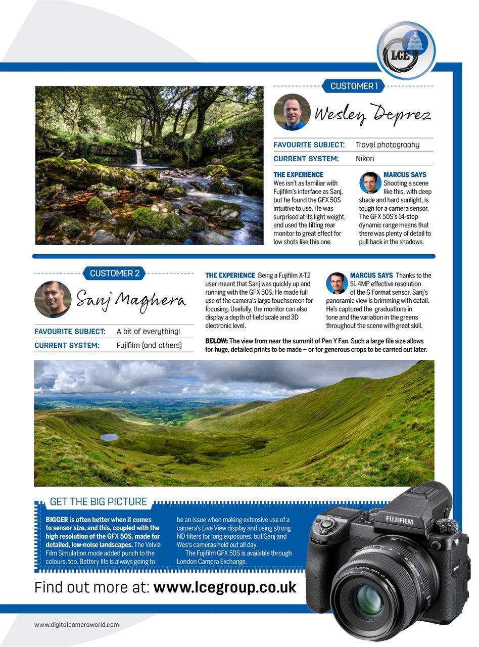 Digital Camera Magazine Preview Pages