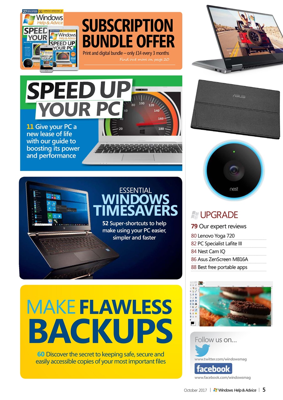 Windows Help & Advice Preview Pages