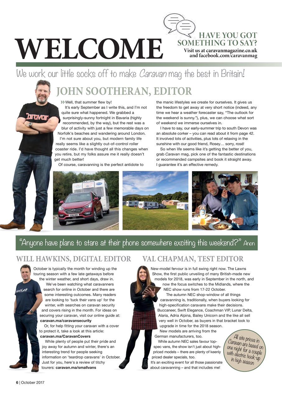 Caravan Magazine Preview Pages